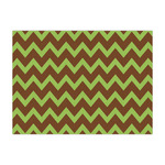 Green & Brown Toile & Chevron Large Tissue Papers Sheets - Heavyweight