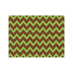 Green & Brown Toile & Chevron Medium Tissue Papers Sheets - Heavyweight