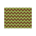 Green & Brown Toile & Chevron Medium Tissue Papers Sheets - Lightweight