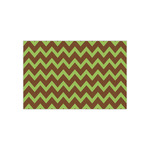 Green & Brown Toile & Chevron Small Tissue Papers Sheets - Lightweight