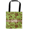 Green & Brown Toile Car Bag - Main