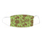 Green & Brown Toile Fabric Face Mask