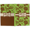 Green & Brown Toile Large Hard Cover Journal - Apvl