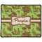 Green & Brown Toile Small Gaming Mats - APPROVAL