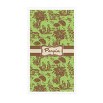 Green & Brown Toile Guest Paper Towels - Full Color - Standard (Personalized)