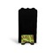 Green & Brown Toile Stylized Phone Stand - Back