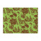 Green & Brown Toile Tissue Paper - Heavyweight - Large - Front