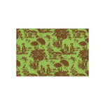 Green & Brown Toile Small Tissue Papers Sheets - Heavyweight