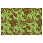 Green & Brown Toile X-Large Tissue Papers Sheets - Heavyweight