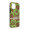 Green & Brown Toile iPhone 13 Pro Tough Case -  Angle