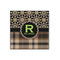 Moroccan Mosaic & Plaid 12x12 Wood Print - Front View