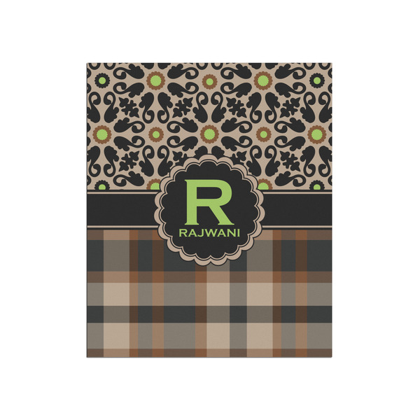 Custom Moroccan Mosaic & Plaid Poster - Matte - 20x24 (Personalized)