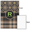 Moroccan Mosaic & Plaid 20x30 - Matte Poster - Front & Back