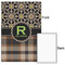 Moroccan Mosaic & Plaid 24x36 - Matte Poster - Front & Back