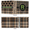 Moroccan Mosaic & Plaid 3 Ring Binders - Full Wrap - 3" - APPROVAL