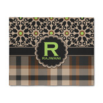 Moroccan Mosaic & Plaid 8' x 10' Indoor Area Rug (Personalized)