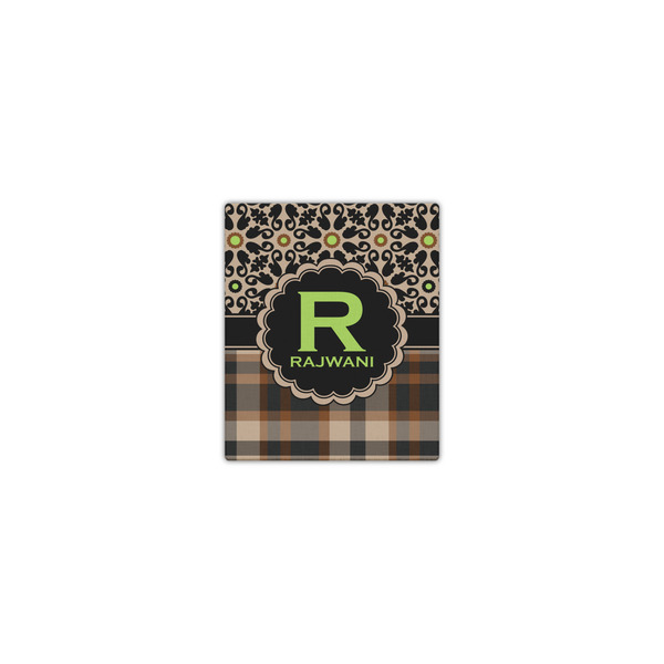 Custom Moroccan Mosaic & Plaid Canvas Print - 8x10 (Personalized)