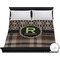 Moroccan Mosaic & Plaid Duvet Cover (King)