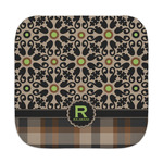 Moroccan Mosaic & Plaid Face Towel (Personalized)