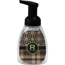 Moroccan Mosaic & Plaid Foam Soap Bottle (Personalized)