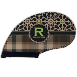 Moroccan Mosaic & Plaid Golf Club Iron Cover - Single (Personalized)