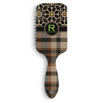 Moroccan Mosaic & Plaid Hair Brushes (Personalized)