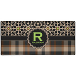 Moroccan Mosaic & Plaid 3XL Gaming Mouse Pad - 35" x 16" (Personalized)