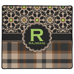Moroccan Mosaic & Plaid XL Gaming Mouse Pad - 18" x 16" (Personalized)