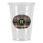 Moroccan Mosaic & Plaid Party Cups - 16oz (Personalized)