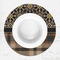 Moroccan Mosaic & Plaid Round Linen Placemats - LIFESTYLE (single)