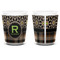 Moroccan Mosaic & Plaid Shot Glass - White - APPROVAL