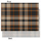 Moroccan Mosaic & Plaid Tissue Paper - Heavyweight - Medium - Front & Back