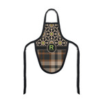 Moroccan Mosaic & Plaid Bottle Apron (Personalized)