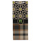 Moroccan Mosaic & Plaid Wine Gift Bag - Matte - Front