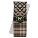 Moroccan Mosaic & Plaid Yoga Mat Towel (Personalized)