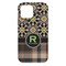 Moroccan Mosaic & Plaid iPhone 13 Pro Max Tough Case - Back