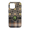 Moroccan Mosaic & Plaid iPhone 13 Pro Tough Case - Back