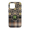 Moroccan Mosaic & Plaid iPhone 13 Tough Case - Back