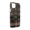 Moroccan Mosaic & Plaid iPhone 14 Case - Angle