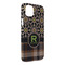 Moroccan Mosaic & Plaid iPhone 14 Pro Max Case - Angle