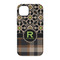 Moroccan Mosaic & Plaid iPhone 14 Tough Case - Back