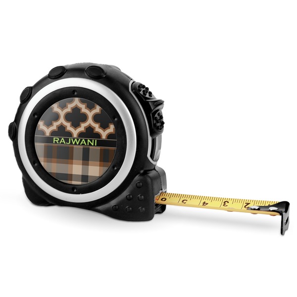 Custom Moroccan & Plaid Tape Measure - 16 Ft (Personalized)