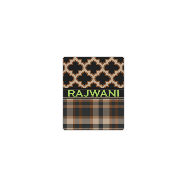 Custom Moroccan & Plaid Canvas Print - 8x10 (Personalized)