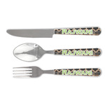 Moroccan & Plaid Cutlery Set (Personalized)