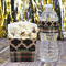 Moroccan & Plaid French Fry Favor Box - w/ Water Bottle