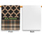 Moroccan & Plaid Garden Flags - Large - Single Sided - APPROVAL