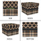 Moroccan & Plaid Gift Boxes with Lid - Canvas Wrapped - XX-Large - Approval