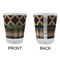 Moroccan & Plaid Glass Shot Glass - Standard - APPROVAL