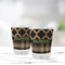 Moroccan & Plaid Glass Shot Glass - Standard - LIFESTYLE