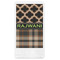 Moroccan & Plaid Guest Napkins - Full Color - Embossed Edge (Personalized)